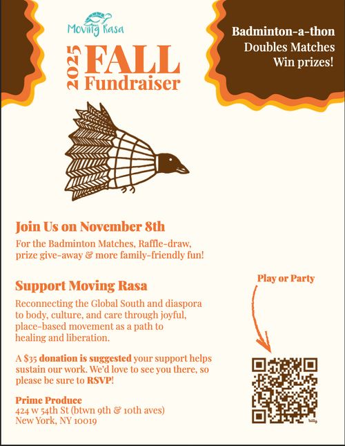 Moving Rasa's Badminton-a-thon - 2025 Fall Fundraiser 